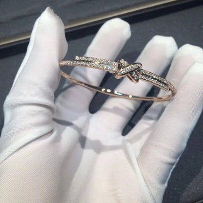 [Kismet Jewels ]JEUX DE BRACELET DIAMONDS PINK GOLD