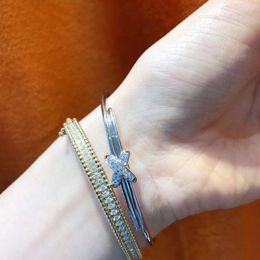 [Kismet Jewels ]JEUX DE BRACELET SILVER DIAMONDS