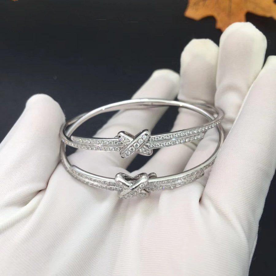 [Kismet Jewels ]JEUX DE BRACELET DIAMONDS SILVER