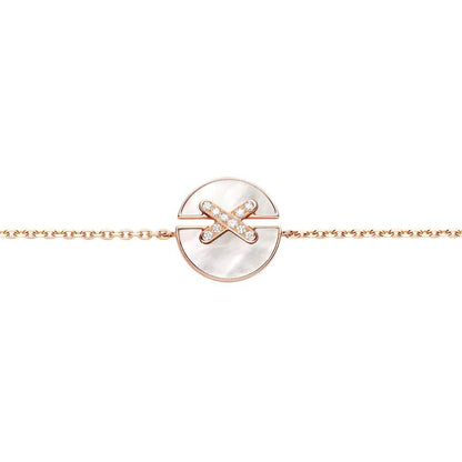 [Kismet Jewels ]JEUX DE BRACELET MOP PINK GOLD DIAMONDS
