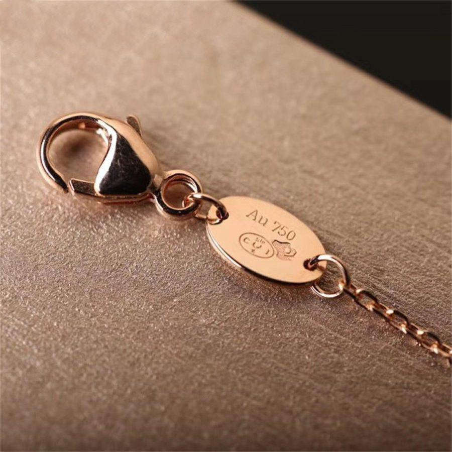 [Kismet Jewels ]Hollow Design Four-Leaf Clover Flower Shape Ring