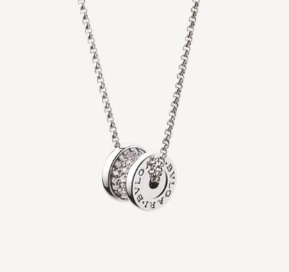 [Kismet Jewels ]ZERO 1 SILVER DIAMOND NECKLACE
