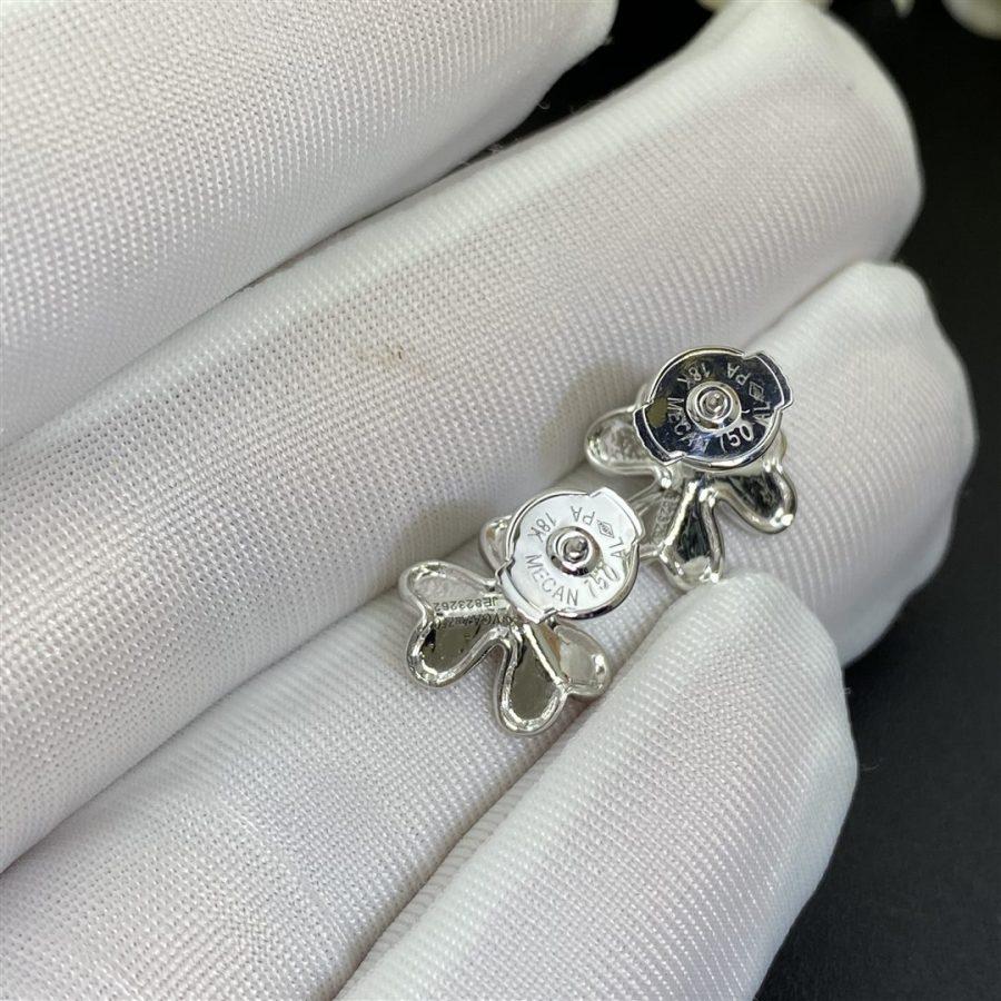 [Kismet Jewels ]FRIVOLE MINI SILVER FLOWER EARRINGS
