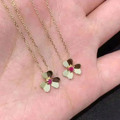 [Kismet Jewels ]FRIVOLE GOLD FLOWER NECKLACE