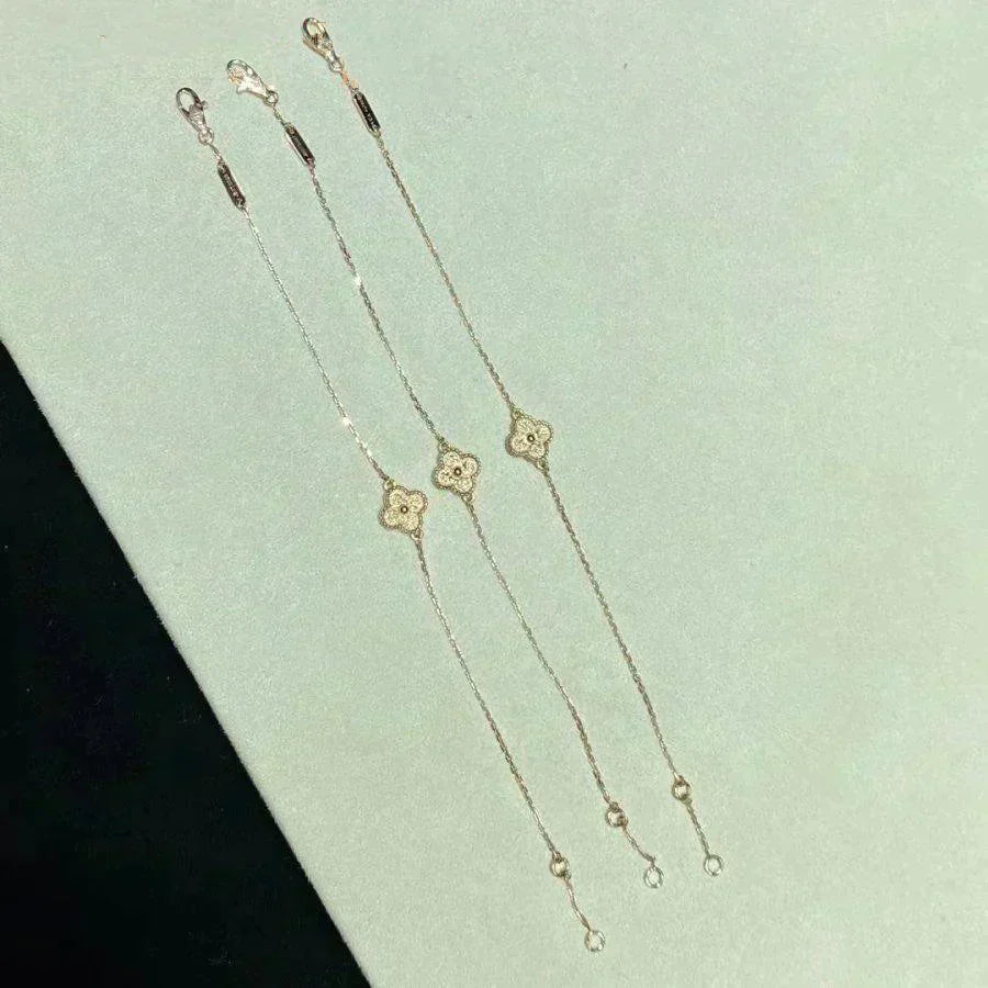 [Kismet Jewels ]CLOVER SINGLE FLOWER BRACELET