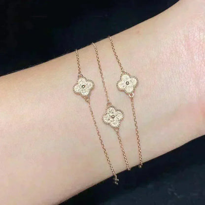 [Kismet Jewels ]CLOVER SINGLE FLOWER BRACELET