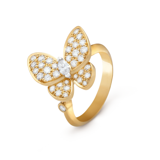 [Kismet Jewels ]BUTTERFLY DIAMOND RING