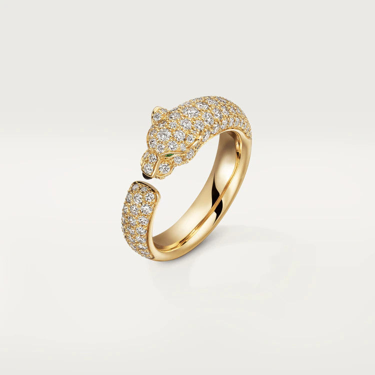 [Kismet Jewels ]PANTHERE PINK GOLD DIAMOND RING